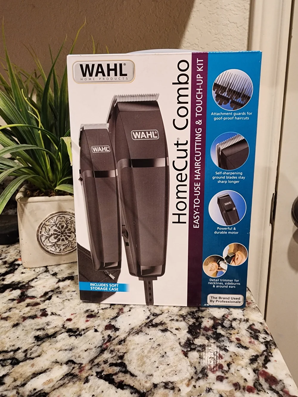 Wahl Blue Hair Clipper and Detail Trimmer Set